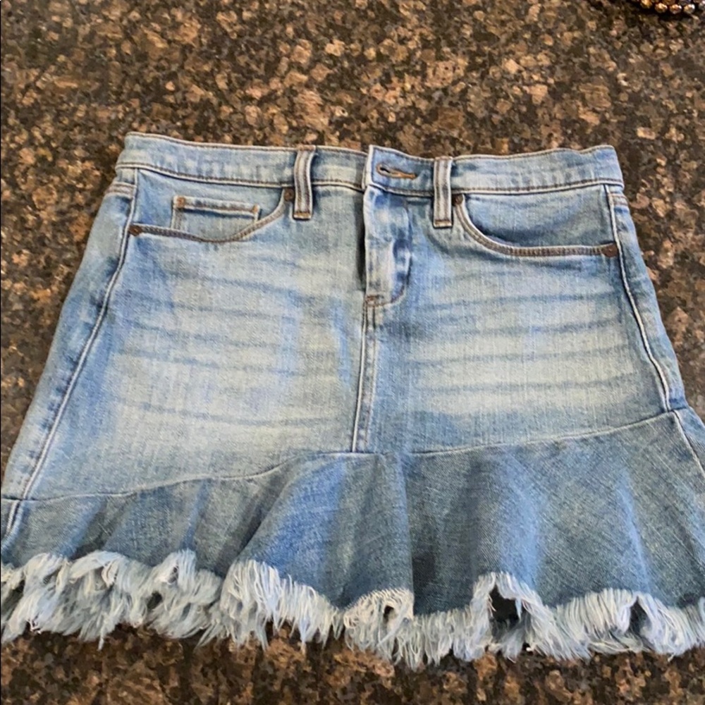 Denim skirt